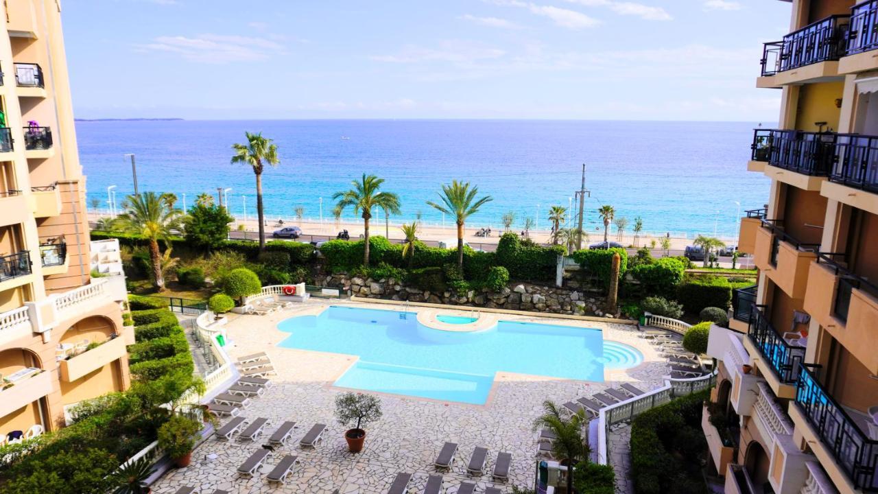 Appartement 556, Vue Mer Et Piscine By Palmazur Vacances Cannes Bagian luar foto