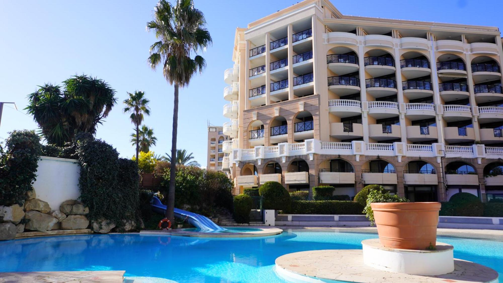 Appartement 556, Vue Mer Et Piscine By Palmazur Vacances Cannes Bagian luar foto