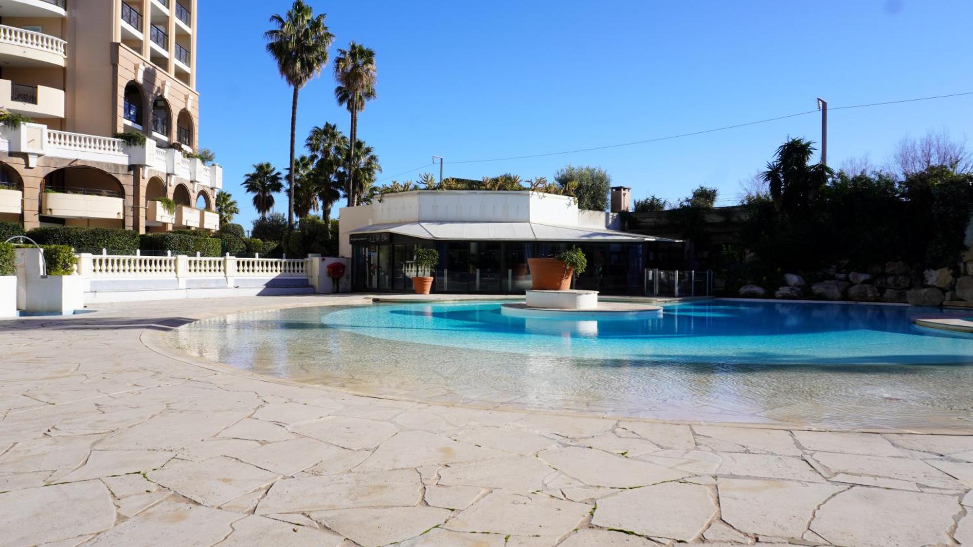 Appartement 556, Vue Mer Et Piscine By Palmazur Vacances Cannes Bagian luar foto