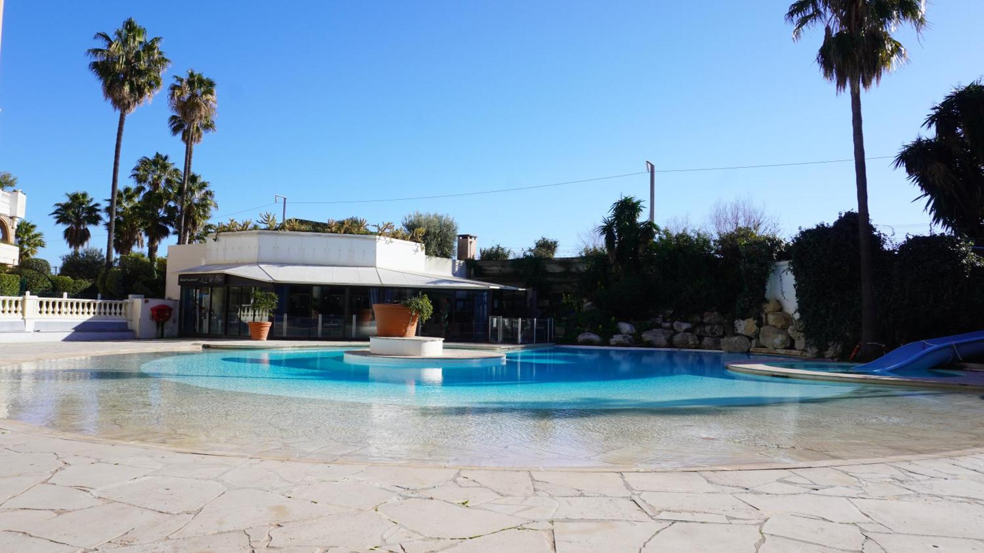 Appartement 556, Vue Mer Et Piscine By Palmazur Vacances Cannes Bagian luar foto
