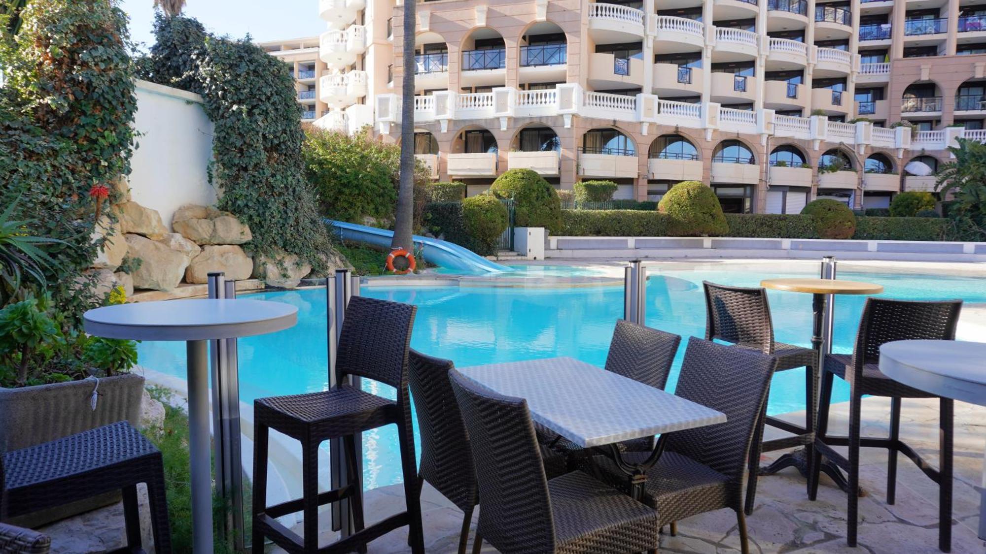 Appartement 556, Vue Mer Et Piscine By Palmazur Vacances Cannes Bagian luar foto
